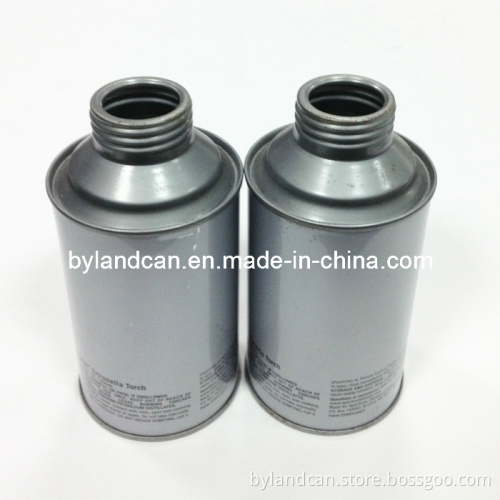Tin Container with Screw Lid